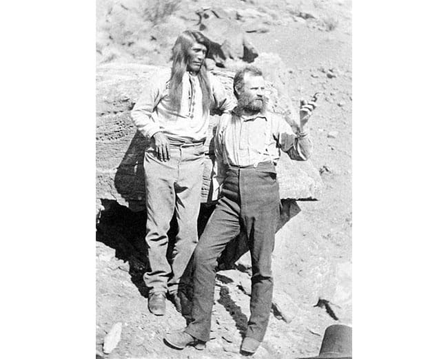 John Wesley Powell กับชนพื้นเมืองอเมริกันที่ Grand Canyon